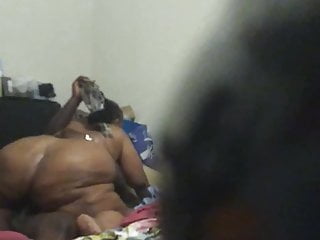 My monster booty 67 year old bbw gilf riding bbc